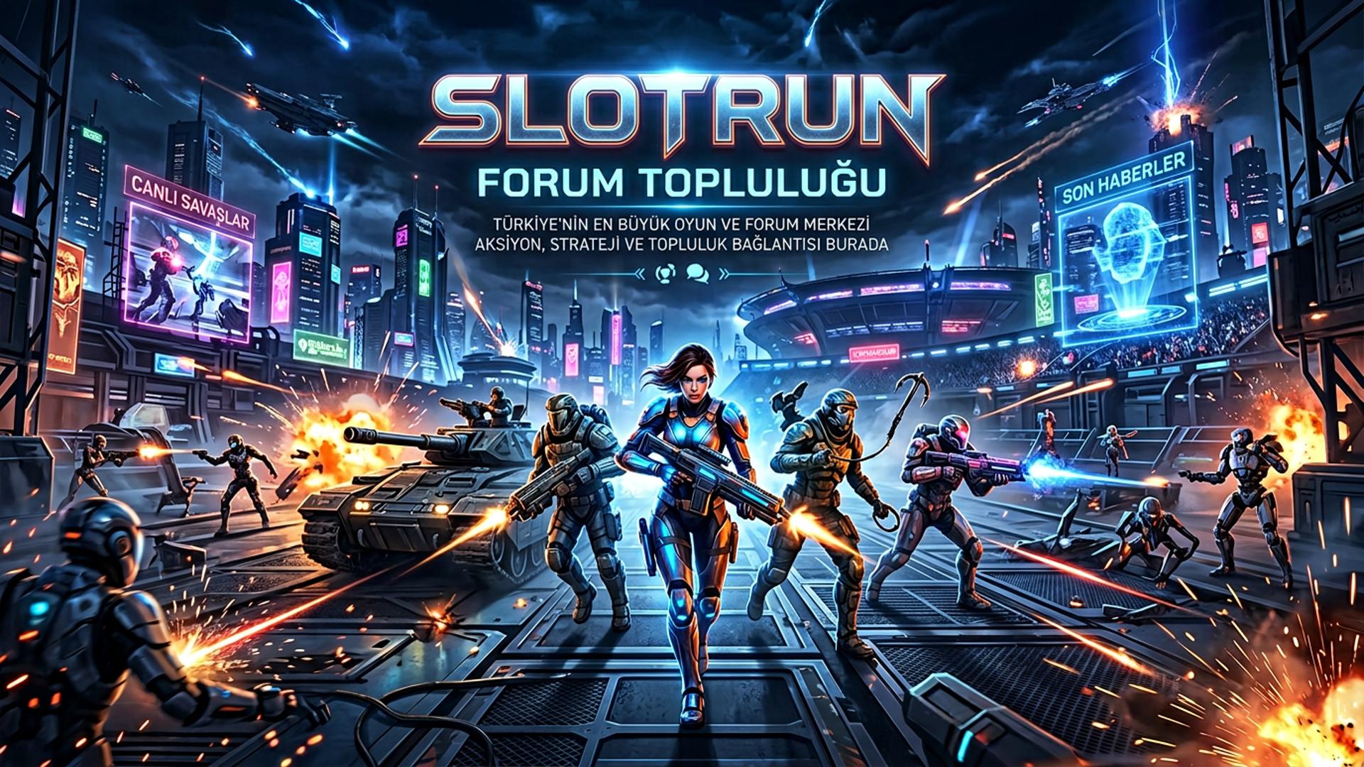 Slotrun oyun platformu arka plan görseli