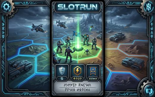 Slotrun Bölge Kontrolü oyunu - harita hakimiyeti