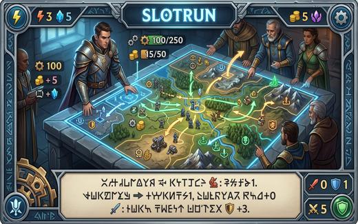 Slotrun Taktik Strateji oyunu ekran görüntüsü