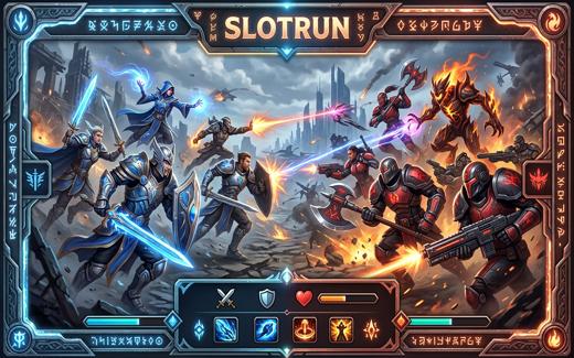 Slotrun Takım Savaşı oyunu ekran görüntüsü